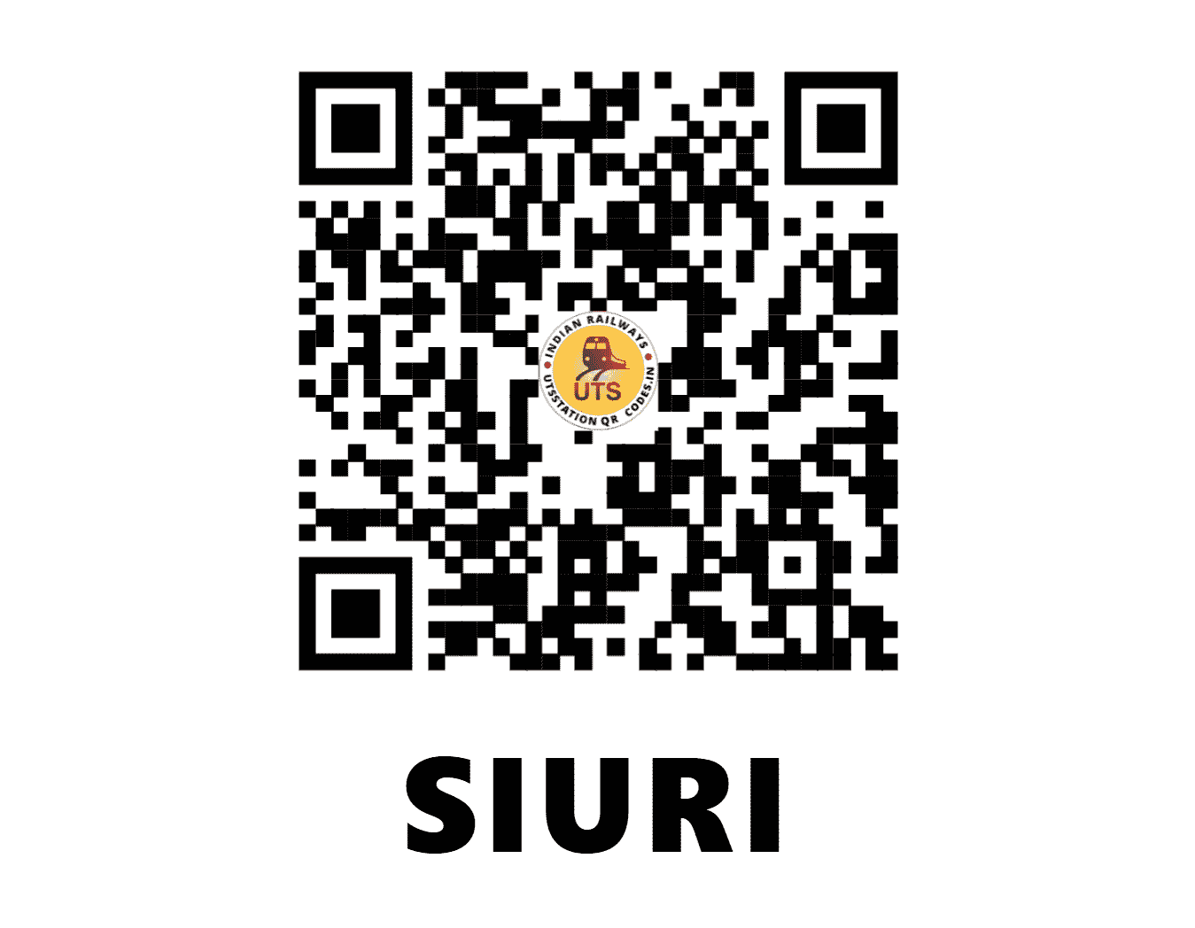 UTS QR Code for SIURI - SURI - ER (WEST BENGAL)